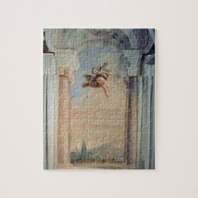 Puzzle Paysage avec le cupidon, du "Foresteria" (invité (Vertical)