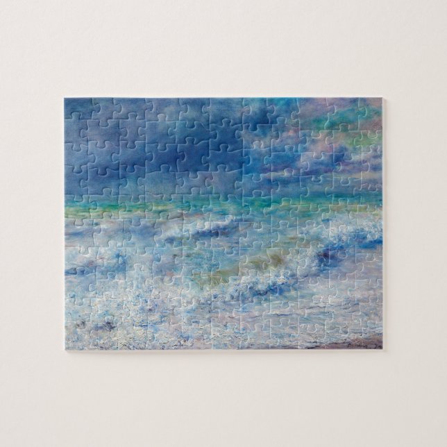 Puzzle Paysage bleu de Renoir Impressionniste Peinture (Horizontal)