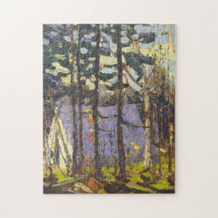 Puzzle Paysage canadien - Camp d'artiste par Tom Thomson