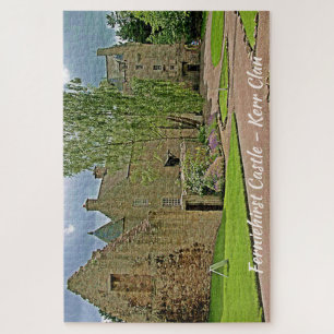 Puzzle Paysage Château Ferniehirst - Clan Kerr