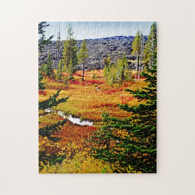 Puzzle Paysage coloré d'automne (Vertical)