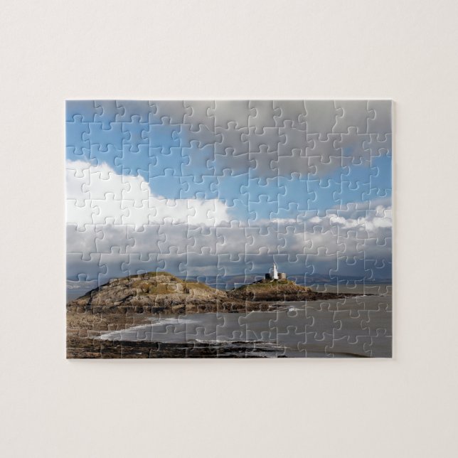 Puzzle Paysage côtier et phare (Horizontal)