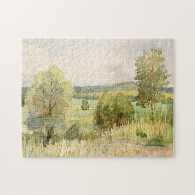 Puzzle Paysage d'aquarelle (Horizontal)
