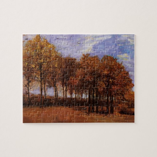 Puzzle Paysage d'automne par Vincent van Gogh (Horizontal)