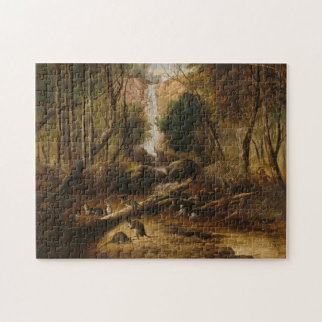 Puzzle Paysage de Bushland par John Skinner Prout (Horizontal)