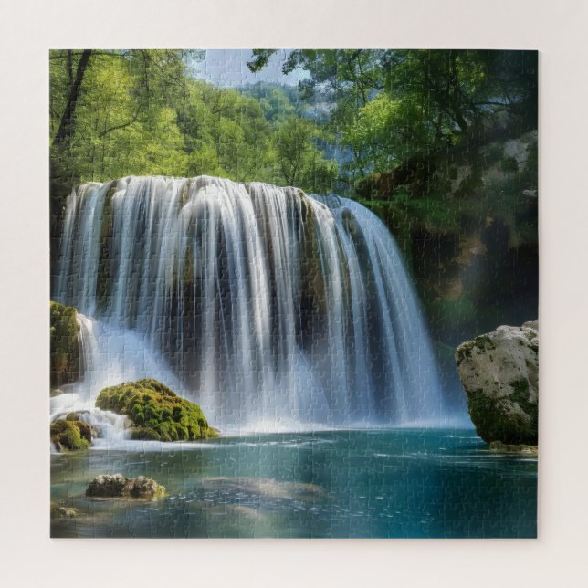 Puzzle Paysage de cascade (Vertical)