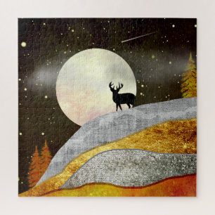 Puzzle Paysage de Deer Moon