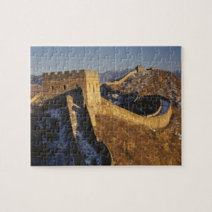 Puzzle Paysage de la Grande Muraille sous le coucher du s