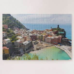 Puzzle Paysage de la ville italienne de Vernazza Cinque T