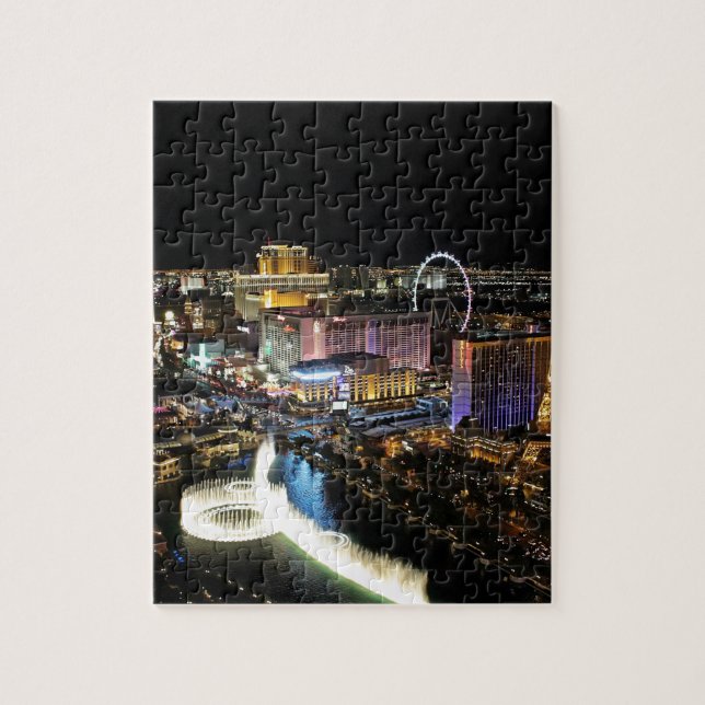 Puzzle Paysage de Las Vegas (Vertical)