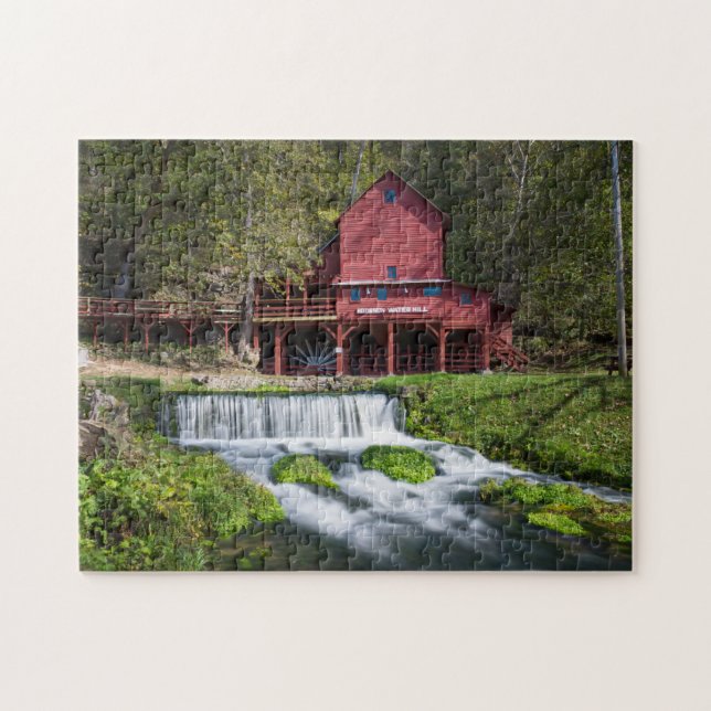 Puzzle Paysage de l'usine d'eau de Hodgson (Horizontal)