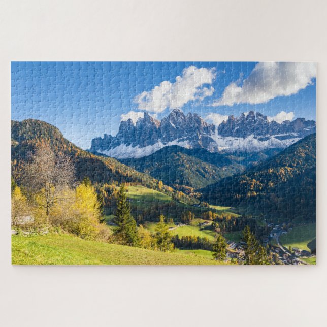 Puzzle Paysage de montagne automnal (Horizontal)