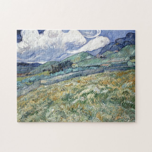 Puzzle Paysage de Saint-Remy par Vincent van Gogh (Horizontal)