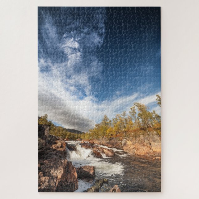 Puzzle Paysage de Scandinavie (Vertical)