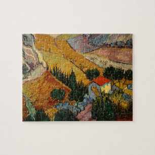 Puzzle Paysage de Vincent van Gogh   avec la Chambre et