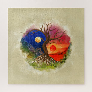 Puzzle Paysage de Yin Yang Tree