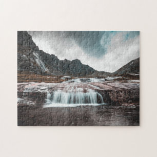 Puzzle Paysage des chutes d'eau