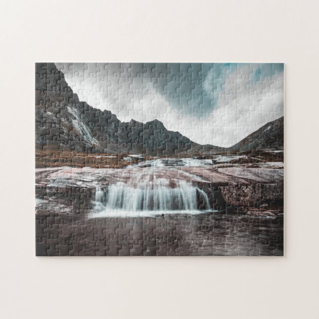 Puzzle Paysage des chutes d'eau (Horizontal)