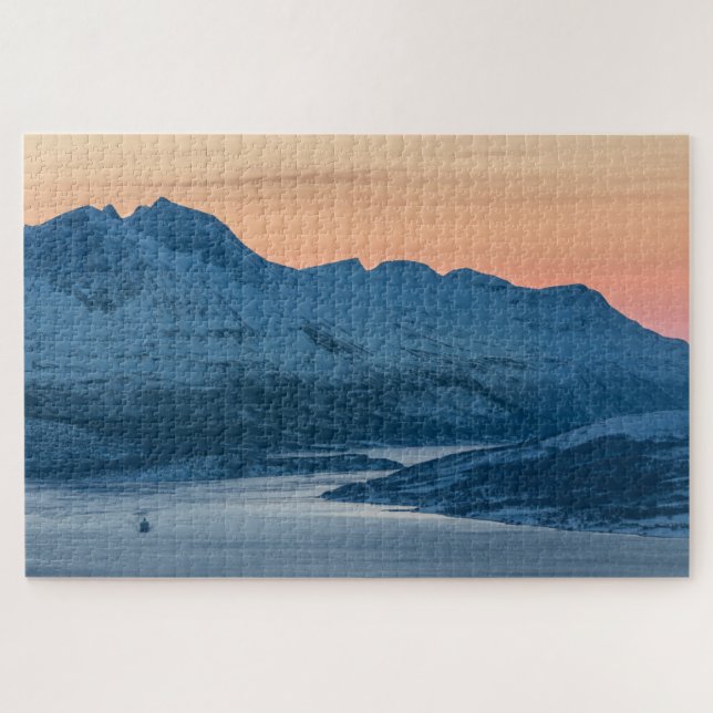 Puzzle Paysage des montagnes arctiques (Horizontal)