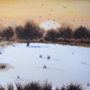 Puzzle paysage des plaines boisées