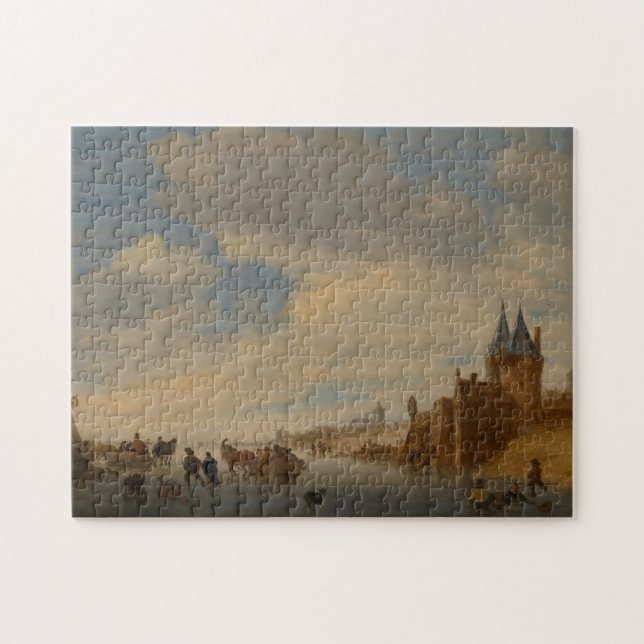 Puzzle Paysage d'hiver à Arnhem | 1653 (Horizontal)