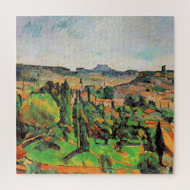 Puzzle Paysage d'Ile de France, beaux-arts, (Vertical)