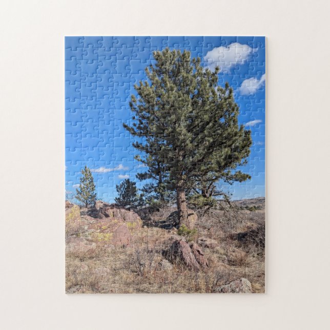 Puzzle Paysage du Colorado le long du sentier Flatirons  (Vertical)