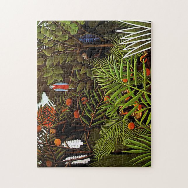 Puzzle Paysage exotique par Henri Rousseau (Vertical)