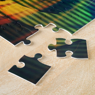 Puzzle Paysage extraterrestre Arc-en-ciel Abstrait