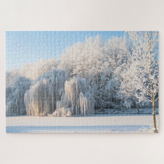 Puzzle Paysage hivernal de neige, 1014 pièces Jigsaw Puzz (Horizontal)