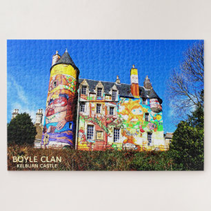 Puzzle Paysage Kelburn Castle Scotland Boyle Clan