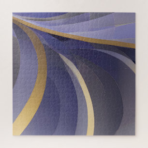 Puzzle Paysage marin abstrait Vagues fracturées 07