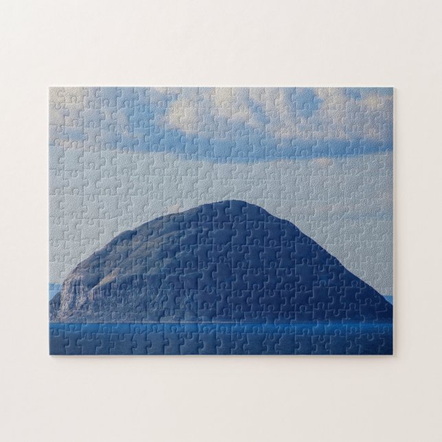 Puzzle Paysage marin Ailsa Craig, Ayrshire, Écosse (Horizontal)
