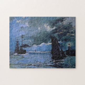 Puzzle Paysage marin, effet nuit Monet Art