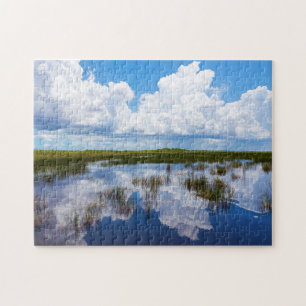 Puzzle Paysage naturel de marais