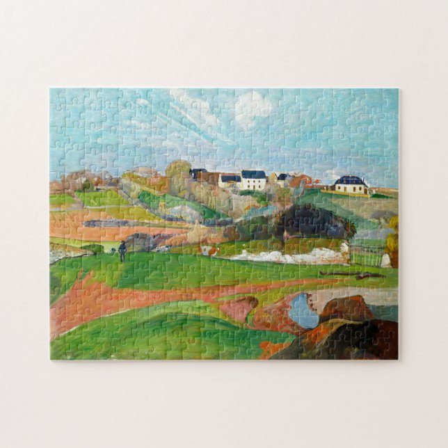 Puzzle Paysage Paul Gauguin Ancien Art Peinture (Horizontal)