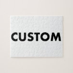 Puzzle Paysage personnalisé de 110 pièces de 8 po x 10 po<br><div class="desc">Faites, concevez, créez votre propre Jigsaw Puzzle personnalisé (110 pièces) 8" x 10", tourné vers le paysage. Boîte cadeau incluse avec dessin de scie personnalisée imprimée sur le dessus. Puzzle personnalisé pour l'anniversaire, les cadeaux de Noël, et pour les amis et la famille qui aimeraient un puzzle personnalisé d'une photo...</div>