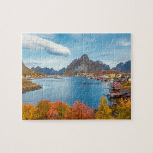 Puzzle Paysage pittoresque de Lofoten Nordland Norvège