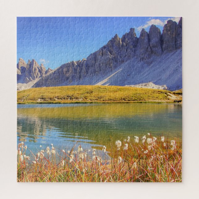 Puzzle Paysage Pittoresque des Dolomites Jigsaw (Vertical)