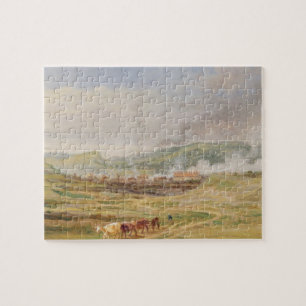Puzzle Paysage près de Swansea, sud du pays de Galles