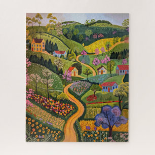 Puzzle Paysage rural