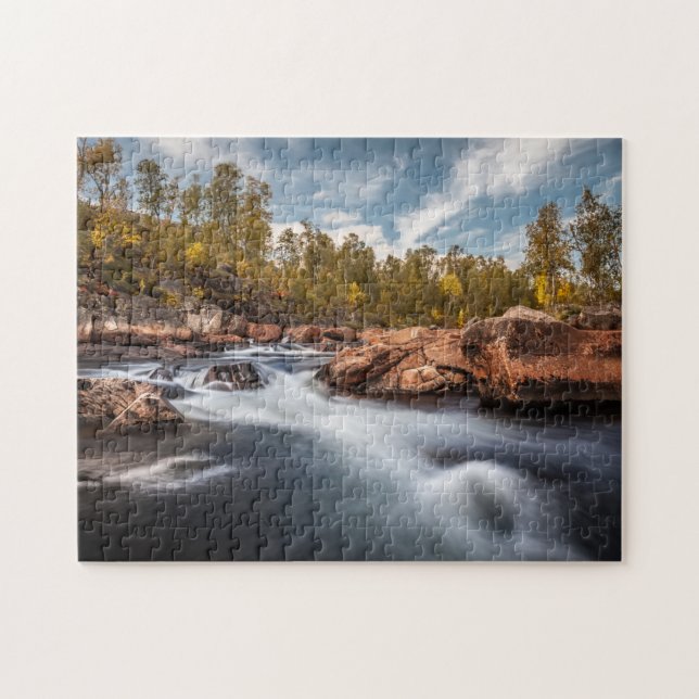 Puzzle Paysage scandinave photo (Horizontal)