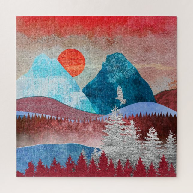Puzzle Paysage Silver Eagle (Vertical)