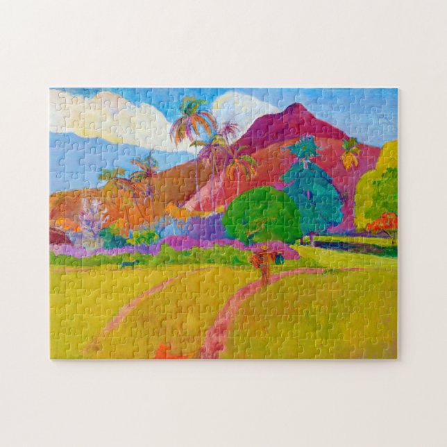 Puzzle Paysage tahitien, Gauguin (Horizontal)