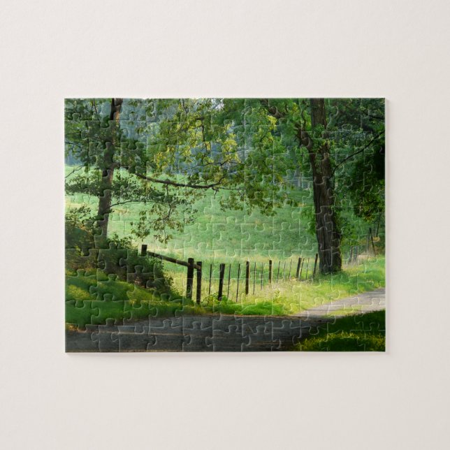 Puzzle Paysage tranquille de Chemin-Été (Horizontal)
