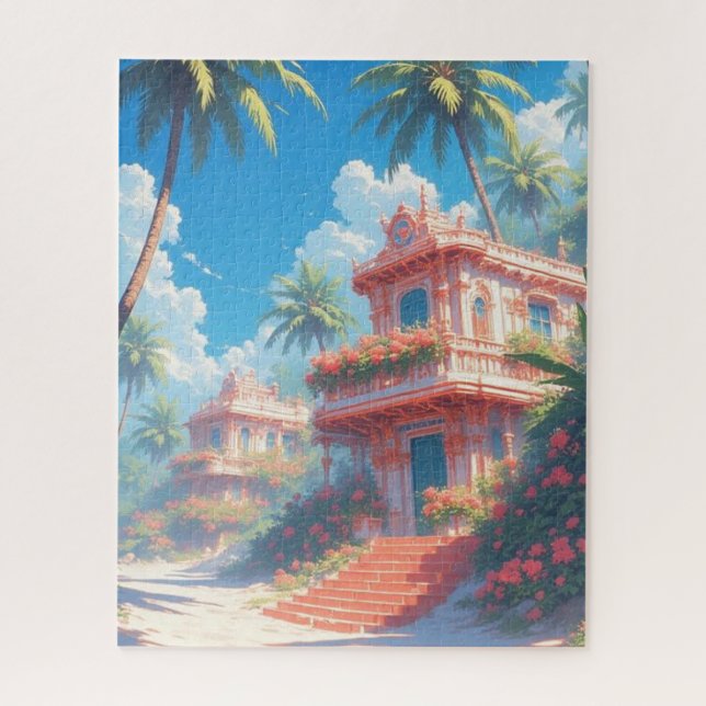 Puzzle Paysage tropical (Vertical)