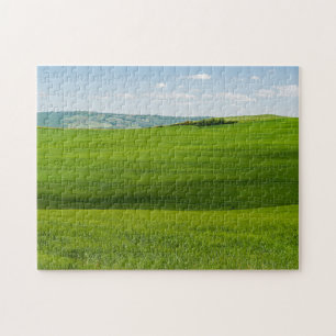 Puzzle Paysage typique de Toscane avec collines - Italie