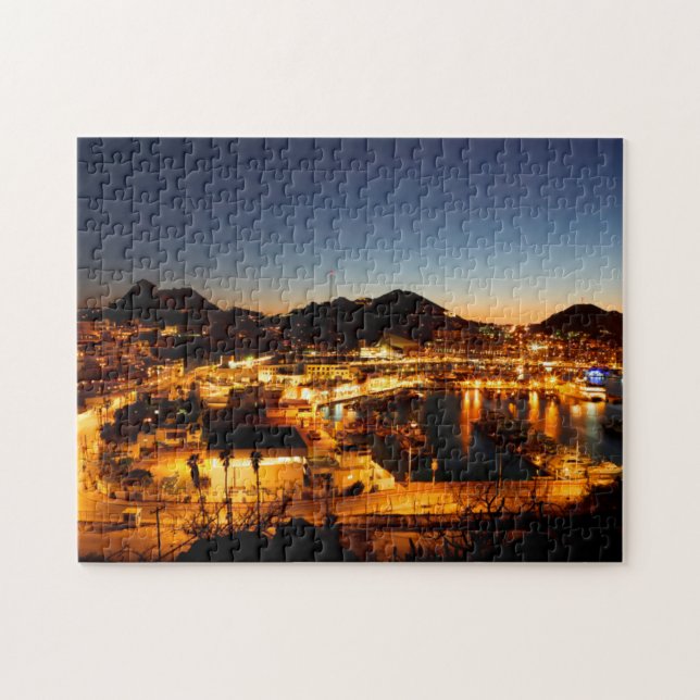 Puzzle Paysage urbain de Cabo San Lucas au coucher du (Horizontal)