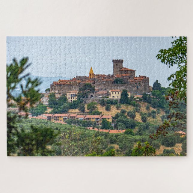 Puzzle Paysage urbain de Capalbio, Toscane, Italie (Horizontal)