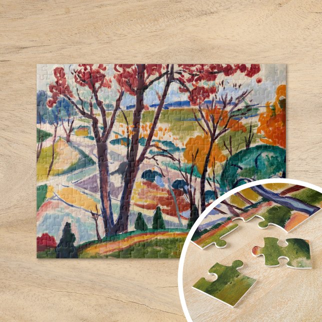 Puzzle Paysage, vallée de Huntingdon | Henry Lyman Saÿen (Créateur téléchargé)